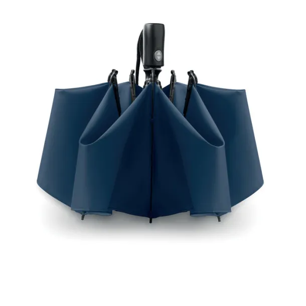 DUNDEE FOLDABLE Foldable reversible umbrella Blue