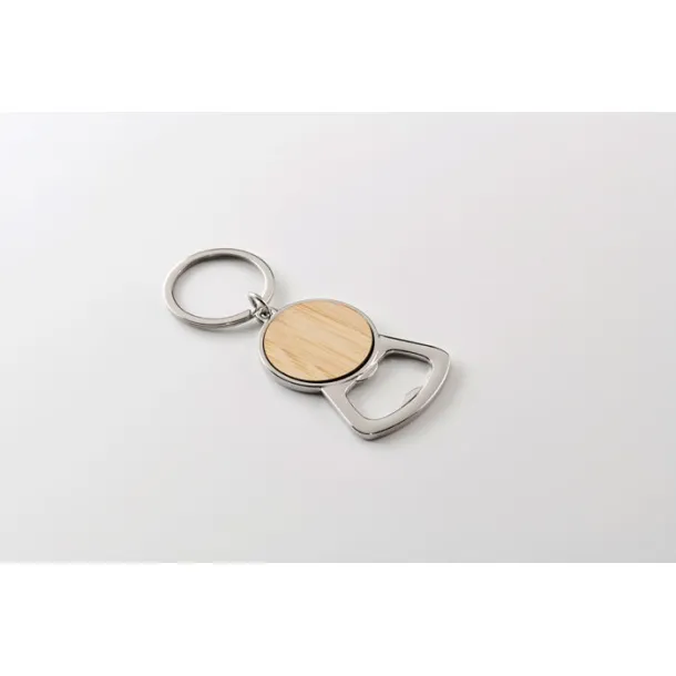 KEYPOP Privjesak za ključeve od recikliranog aluminija Drvo