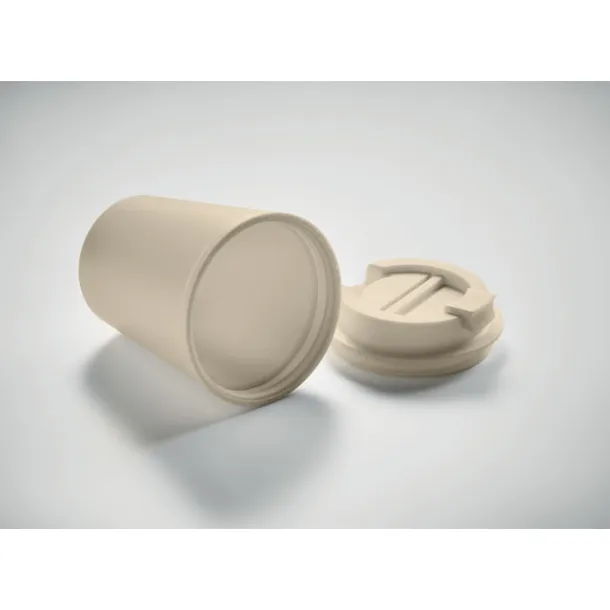 TRIDUS Recycled PP tumbler 300 ml Beige