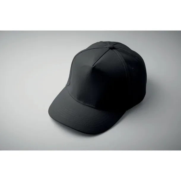 SUNNY 5 panel baseball cap Black