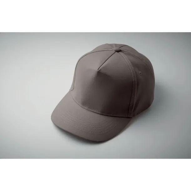 SUNNY 5 panel baseball cap Stone Grey