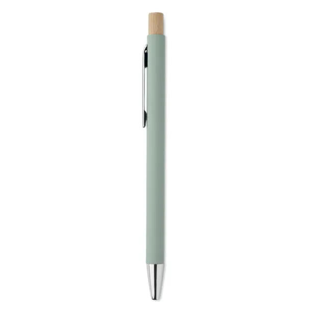 BERGAMO kemijska olovka od recikliranog aluminija Mint Green