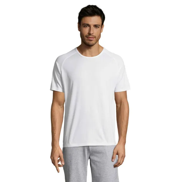 SPORTY MEN TSHIRT-140g White