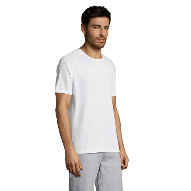 SPORTY MEN TSHIRT-140g White