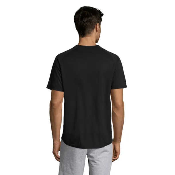 SPORTY MEN TSHIRT-140g Black