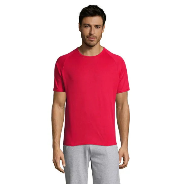 SPORTY MEN TSHIRT-140g Red