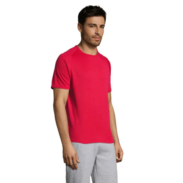 SPORTY MEN TSHIRT-140g Red