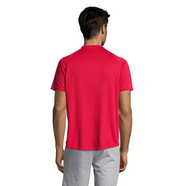 SPORTY MEN TSHIRT-140g Red