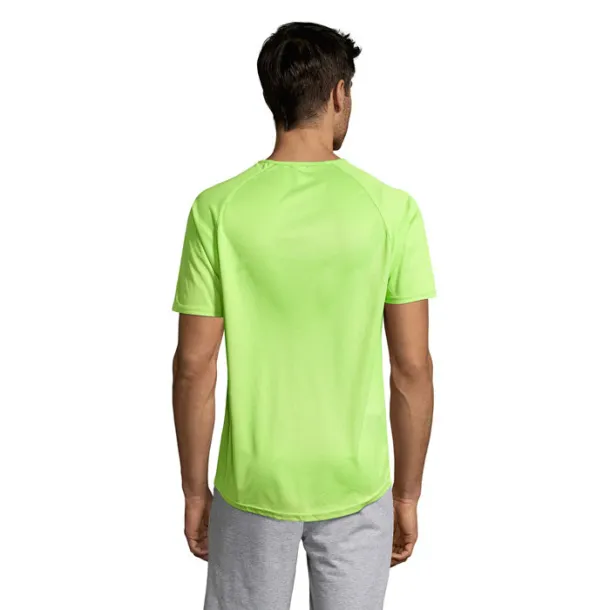 SPORTY MEN TSHIRT-140g Apple Green