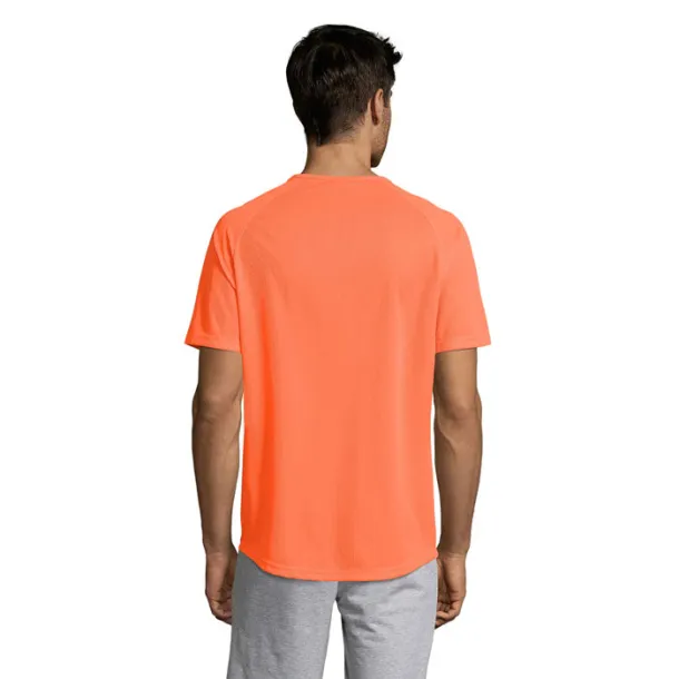 SPORTY MEN TSHIRT-140g neon orange