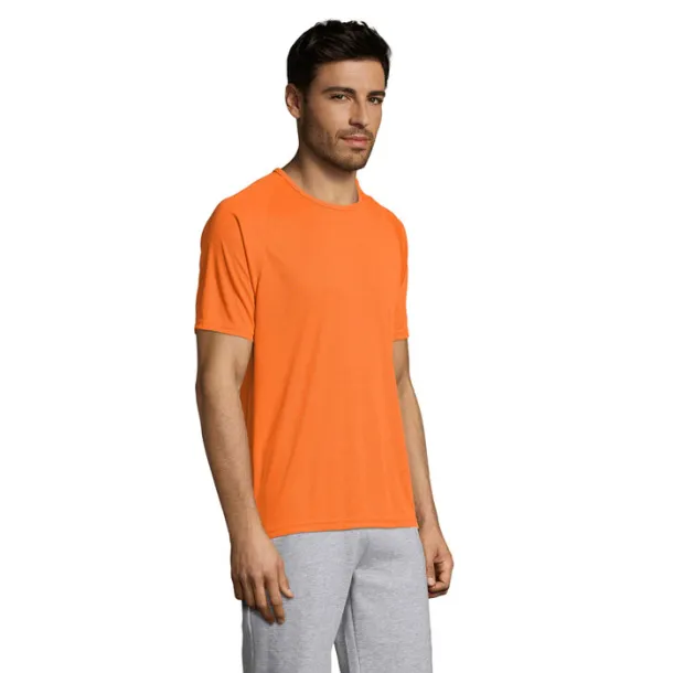 SPORTY MEN TSHIRT-140g Orange