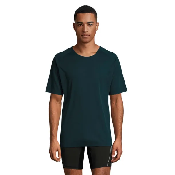 SPORTY MEN TSHIRT-140g Petroleum Blue