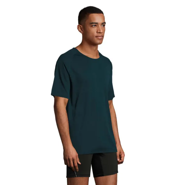 SPORTY MEN TSHIRT-140g Petroleum Blue