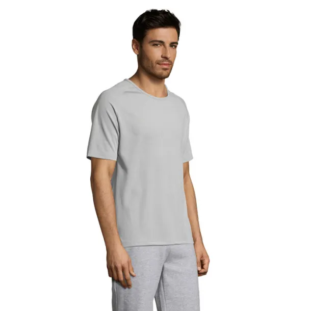 SPORTY MEN TSHIRT-140g pure grey