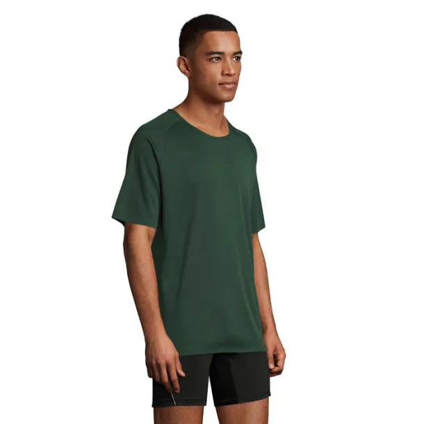 SPORTY MEN TSHIRT-140g Šumski zelena