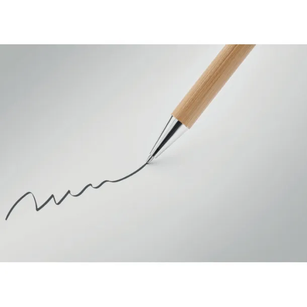 NAIRA Bamboo twist type ball pen Wood