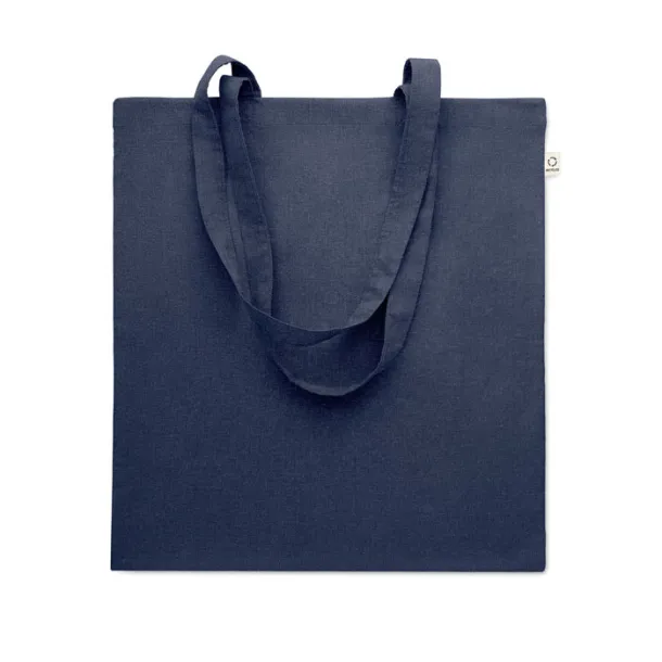 VIVEKA COLOUR Recycled cotton shopping bag Blue