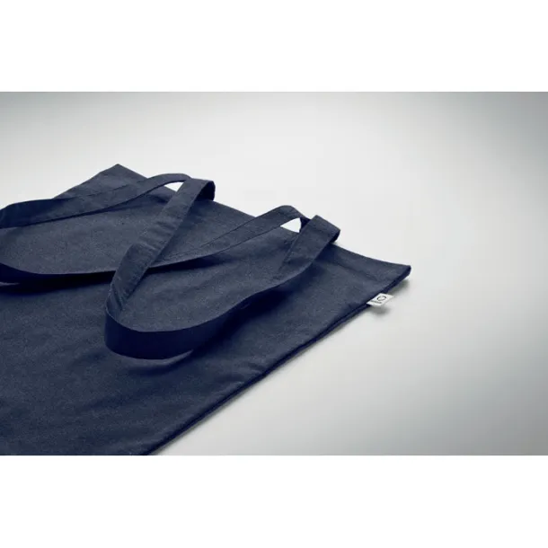 VIVEKA COLOUR Recycled cotton shopping bag Blue