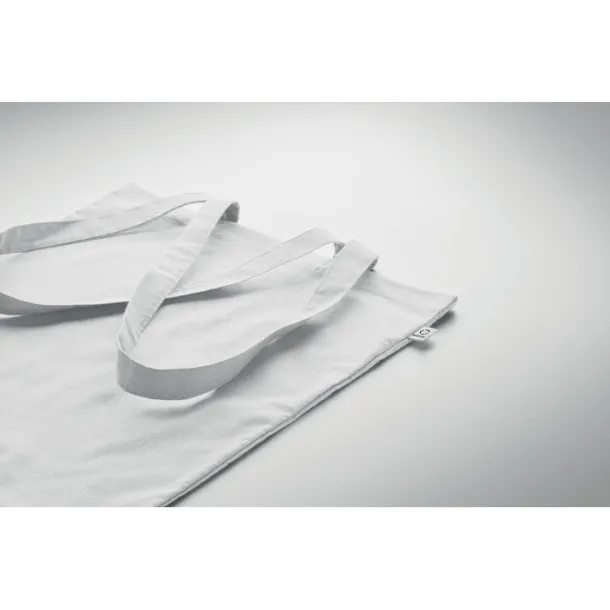 VIVEKA COLOUR Recycled cotton shopping bag White