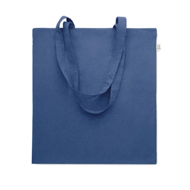 VIVEKA COLOUR Recycled cotton shopping bag Royal blue