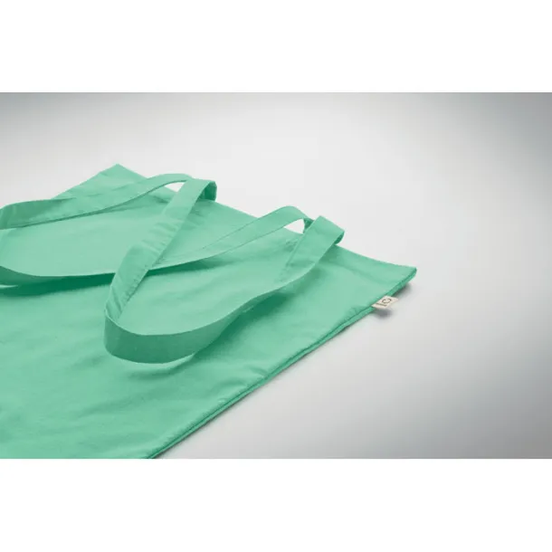 VIVEKA COLOUR Recycled cotton shopping bag Mint Green