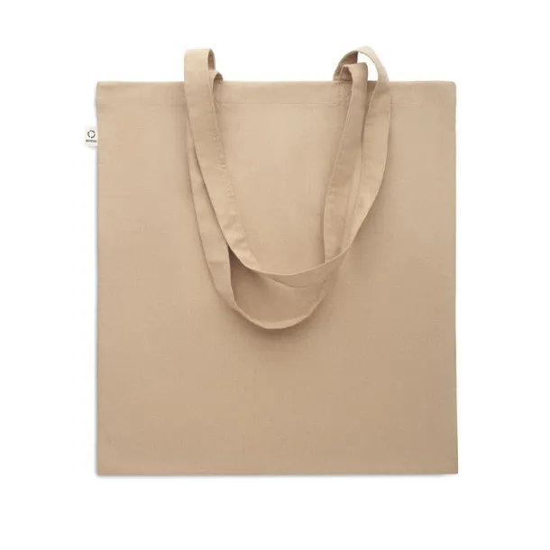 VIVEKA COLOUR Recycled cotton shopping bag khaki