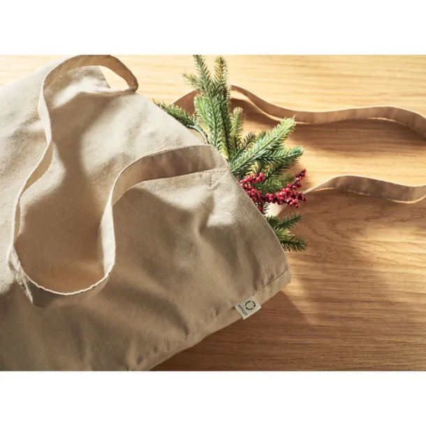 VIVEKA COLOUR Torba za kupovinu od recikliranog pamuka, 140 gr/m² khaki