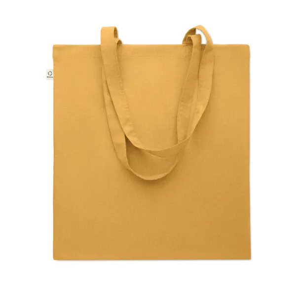 VIVEKA COLOUR Recycled cotton shopping bag Oker