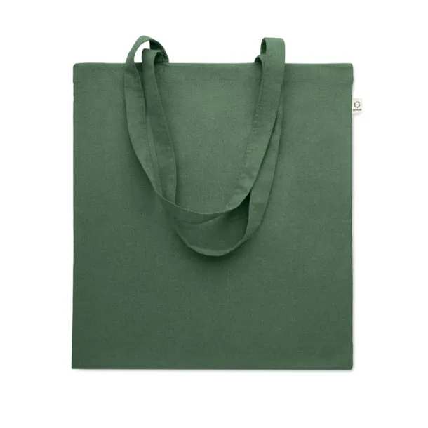 VIVEKA COLOUR Recycled cotton shopping bag Dark Green