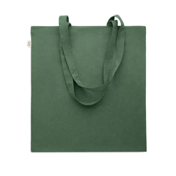 VIVEKA COLOUR Recycled cotton shopping bag Dark Green