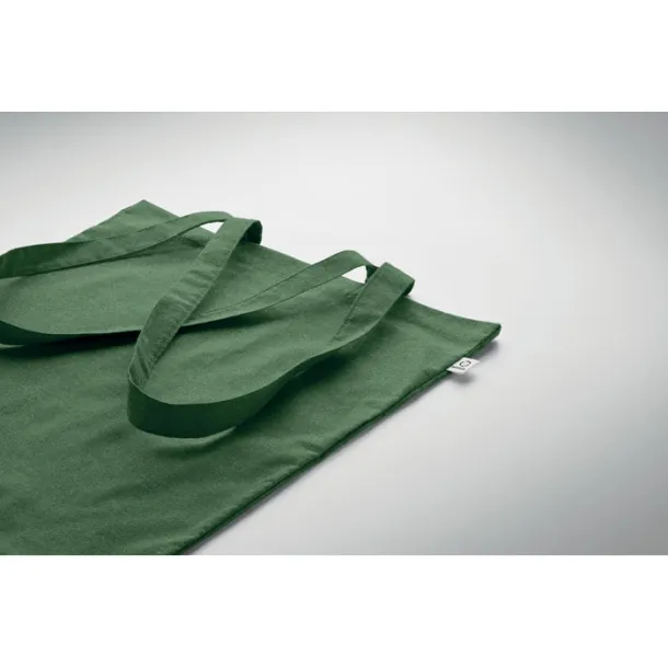 VIVEKA COLOUR Recycled cotton shopping bag Dark Green