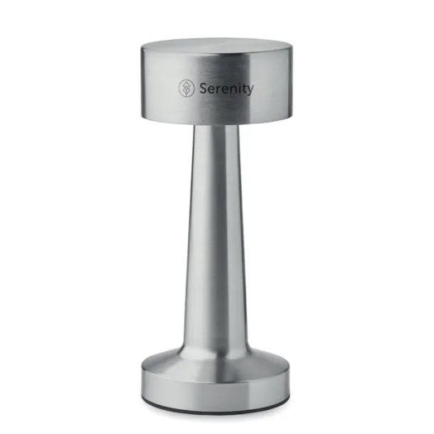 HIERLUZ Rechargeable iron table lamp Matt Silver