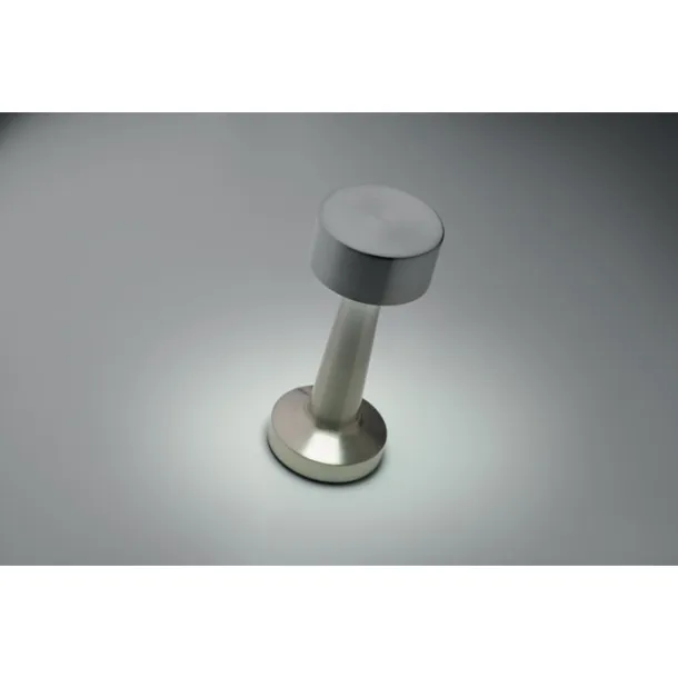 HIERLUZ Rechargeable iron table lamp Matt Silver