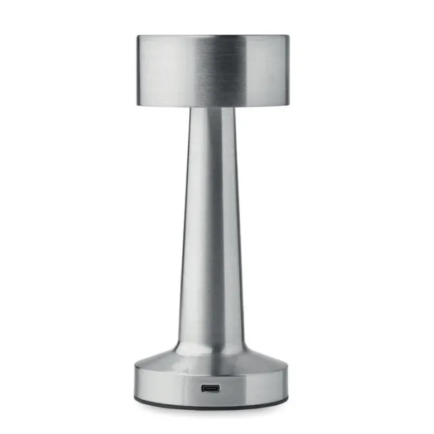 HIERLUZ Rechargeable iron table lamp Matt Silver