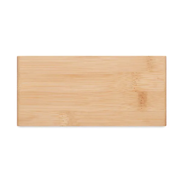 MORO bamboo wireless charger clock Wood
