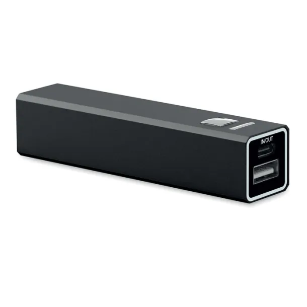 POWERALUC Prijenosna baterija, 2 600 mAh Crna