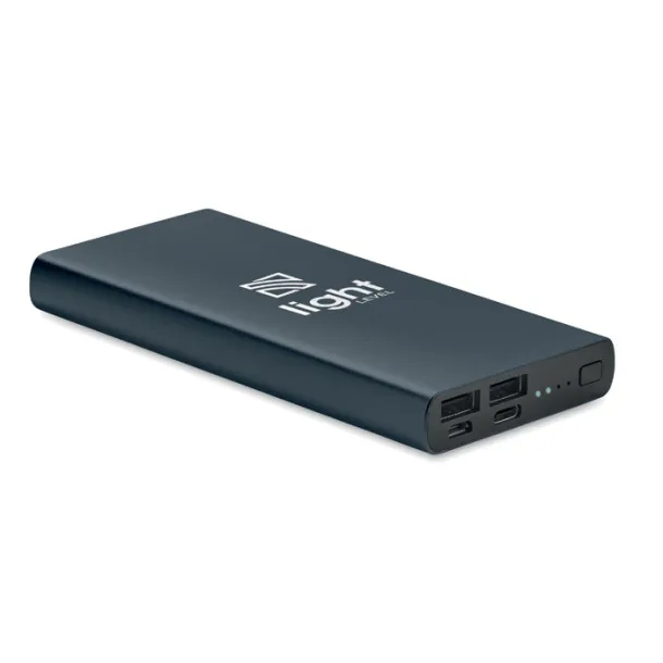 POWERFLAT 8 C 10000 mAh power bank French navy