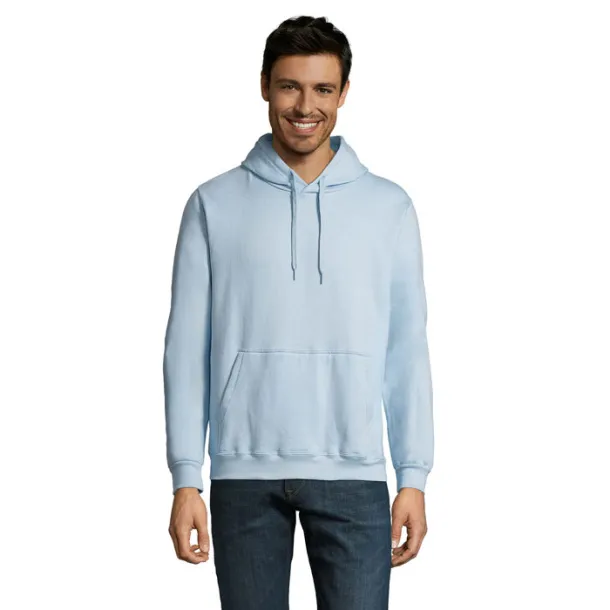 SNAKE HOOD SWEATER-280g Sky blue