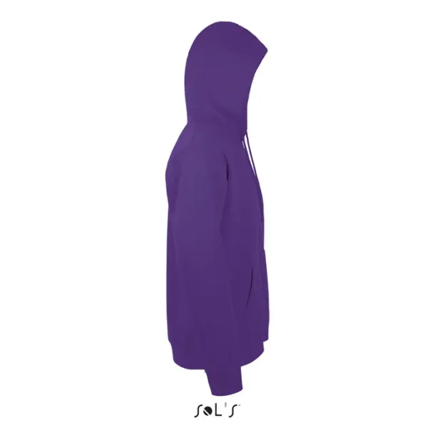 SNAKE HOOD SWEATER-280g Dark purple