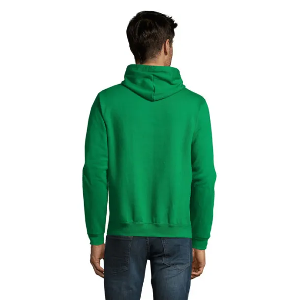 SNAKE HOOD SWEATER-280g Kelly zelena