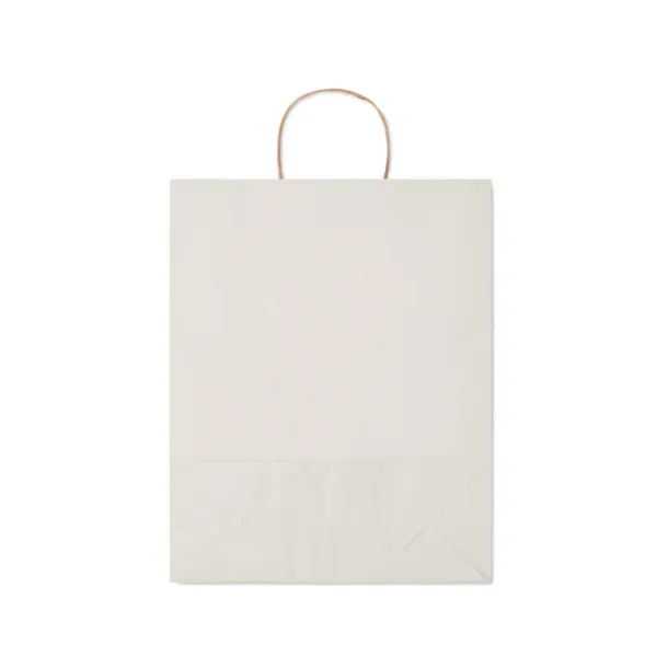 PAPER TONE L velika papirnata poklon vrećica 90 gr/m² Bijela