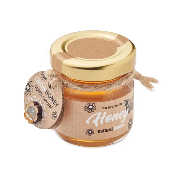BUMLE Wildflower honey jar 50 gr Wood