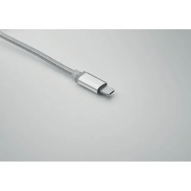 BLUE 4 in 1 charging cable type C Silver