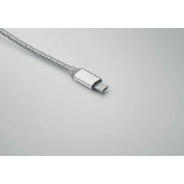 BLUE 4 u 1 kabel za punjenje tipa C Srebrna