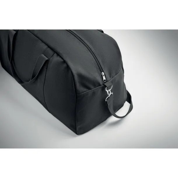 DUFFAS COLOUR Duffle travel bag 450 gr/m² Black