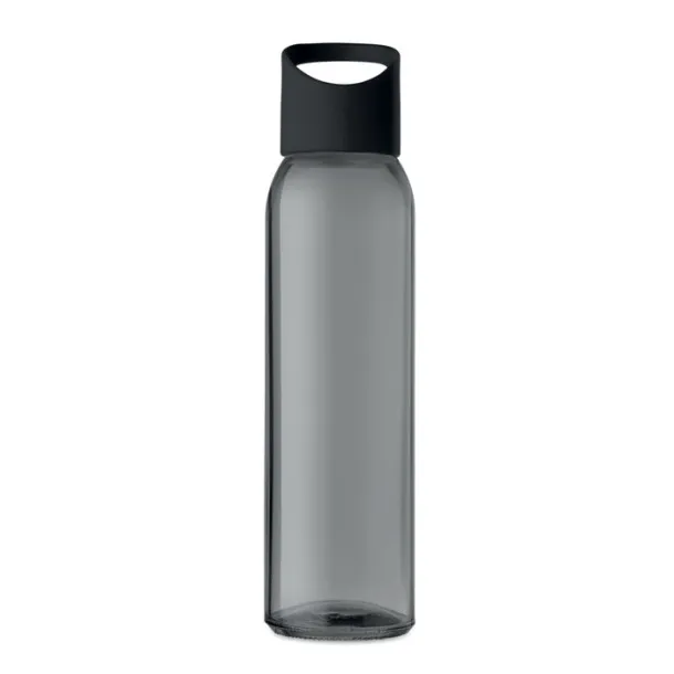 PRAGA Glass bottle 470ml Black