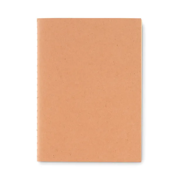 MINI PAPER BOOK A6 notebook in cardboard cover Beige