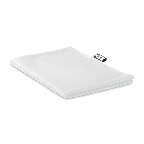 TUKO RPET RPET sports towel and pouch White