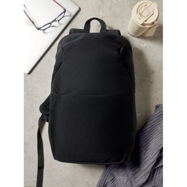 ARLON ruksak s kotačićima od 600D RPET materijala, 15'' Crna