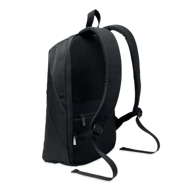 ARLON ruksak s kotačićima od 600D RPET materijala, 15'' Crna